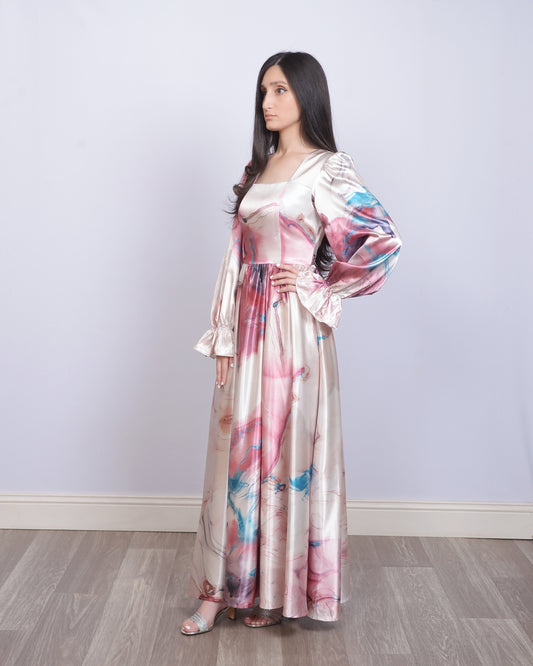 Elyanna Satin Dress (Adult)